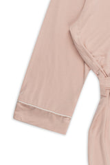 Piped-Trim Modal Robe