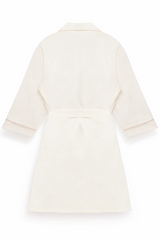 Piped-Trim Modal Robe