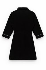 Piped-Trim Modal Robe
