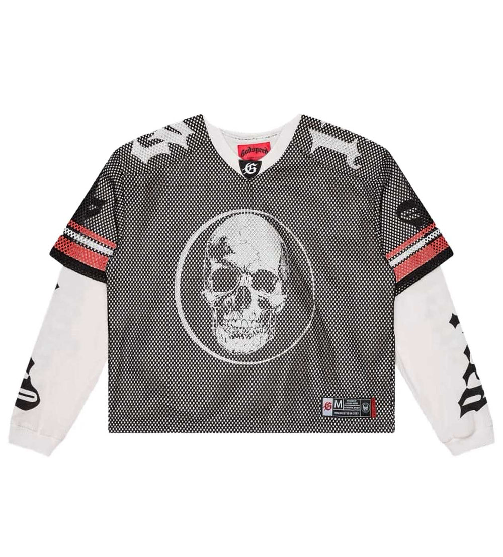 Godspeed TD Layered Jersey Black/White/Red Boom