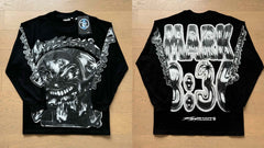 Hellstar "Marc 3:3" Graphic Long Sleeve Tee - Black