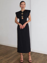 Fashion Dress欧美女士连衣裙时尚镂空收腰优雅修身长裙度假