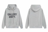 Gallery Dept. Grey Printed Logo Hoodie