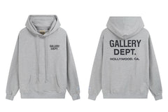 Gallery Dept. Light Grey Hollywood Souvenir Hoodie