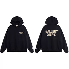Gallery Dept. Front & Back Logo Pullover Hoodie – Light Blue