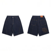 Mertra Bigstep Jorts 「刺绣牛仔短裤」