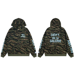 Gallery Dept. Tiger Camo French Logo Hoodie