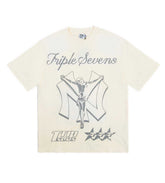 Triple Sevens NY Savior Tee Cream