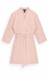 Piped-Trim Modal Robe