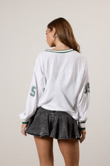 Love Long Sleeve Graphic Jersey