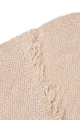 Fringe-Trim Open-Back Bolero Sweater