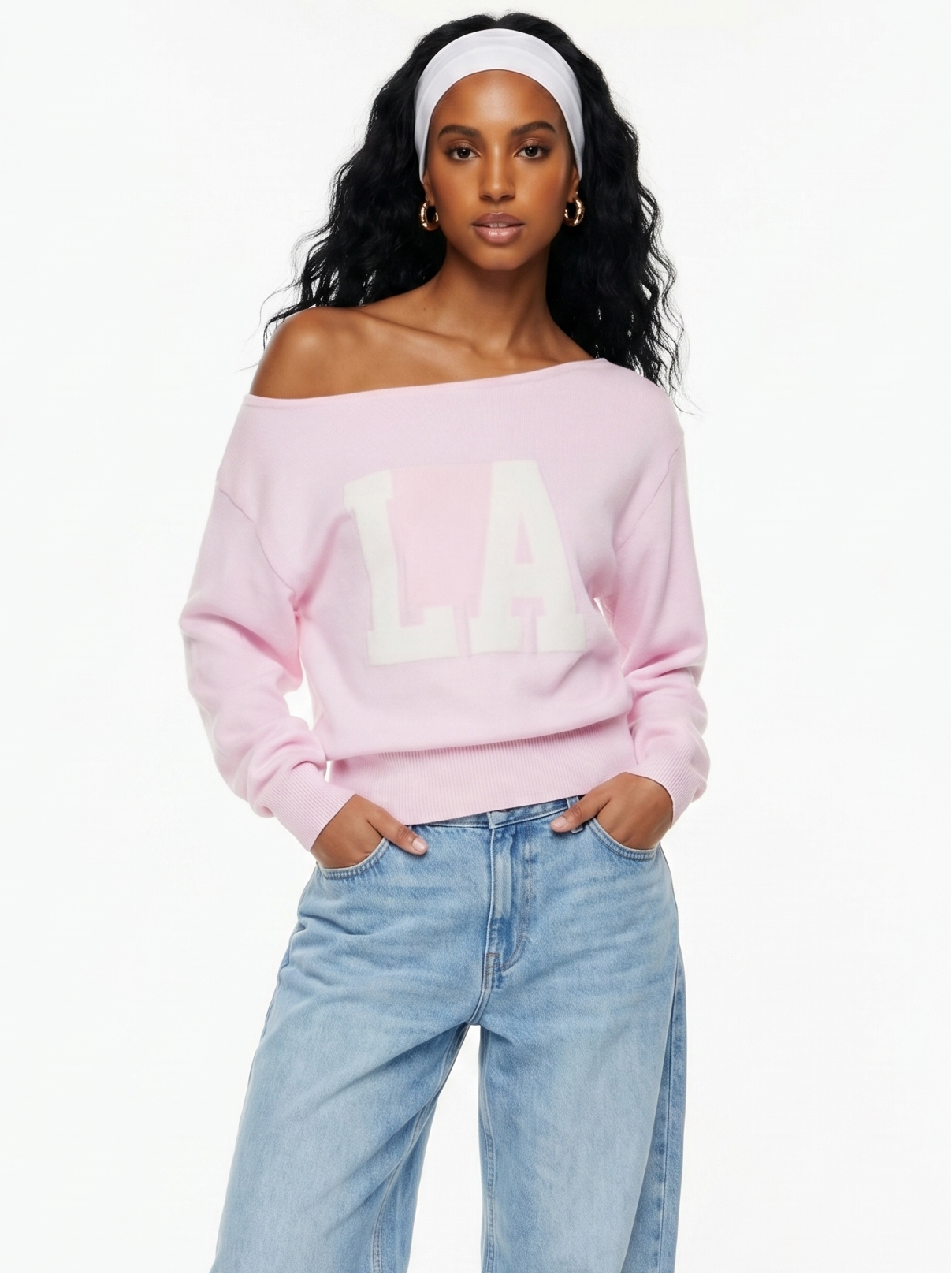 Off The Shoulder Sweatshirt
