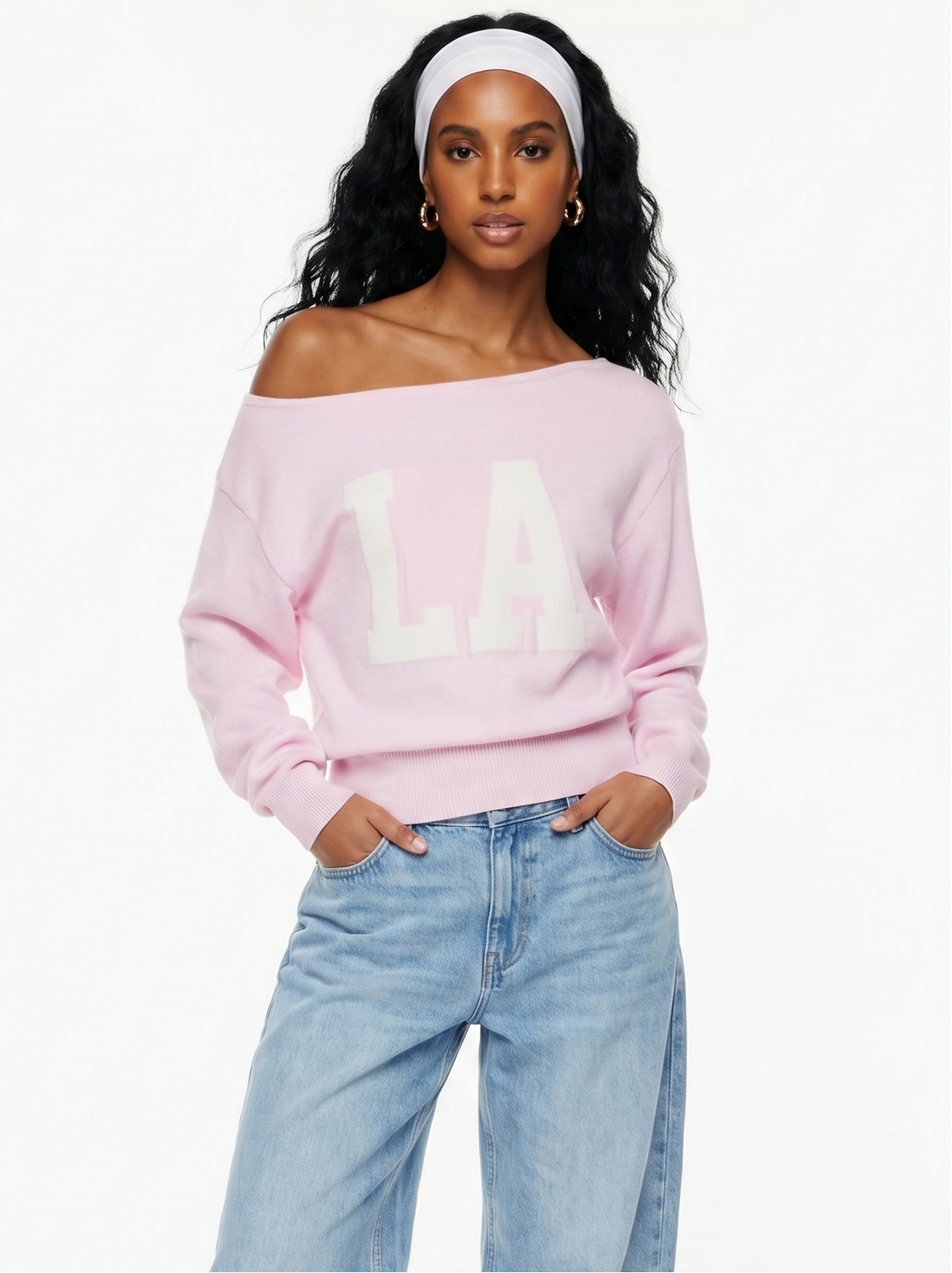 Off The Shoulder Sweatshirt