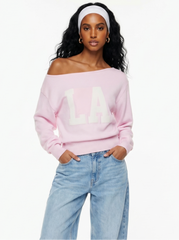Off The Shoulder Sweatshirt