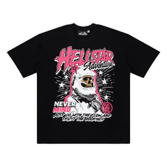 Hellstar Adventure Astronaut Skull Black Tee