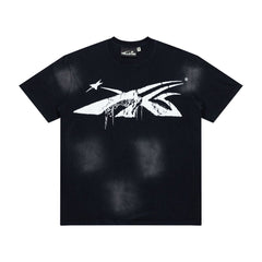 Hellstar Grunge Claw Star Drip Vintage Washed Tee