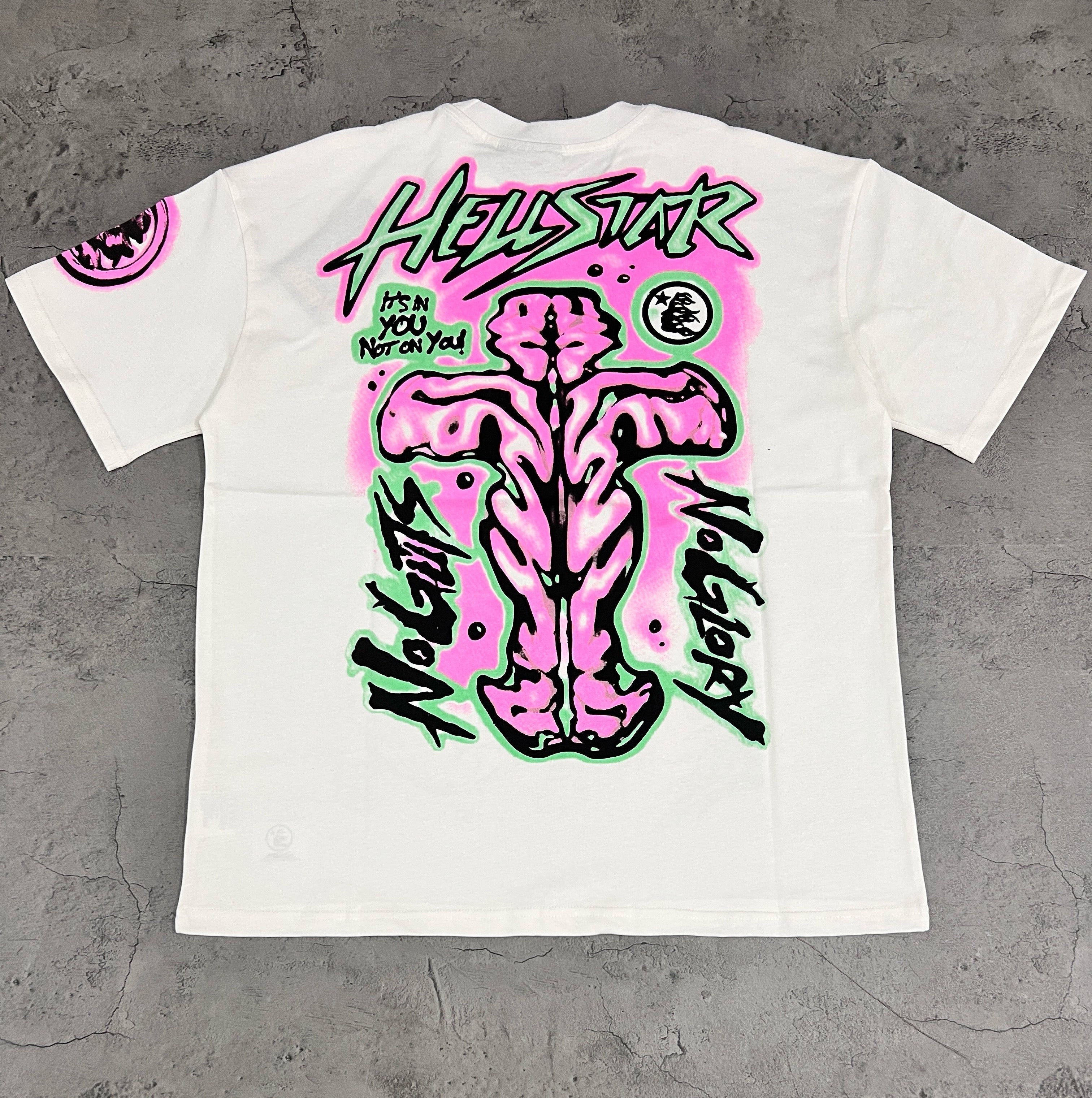 Hellstar Guts N Glory Intestines White Tee