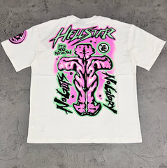 Hellstar Guts N Glory Intestines White Tee