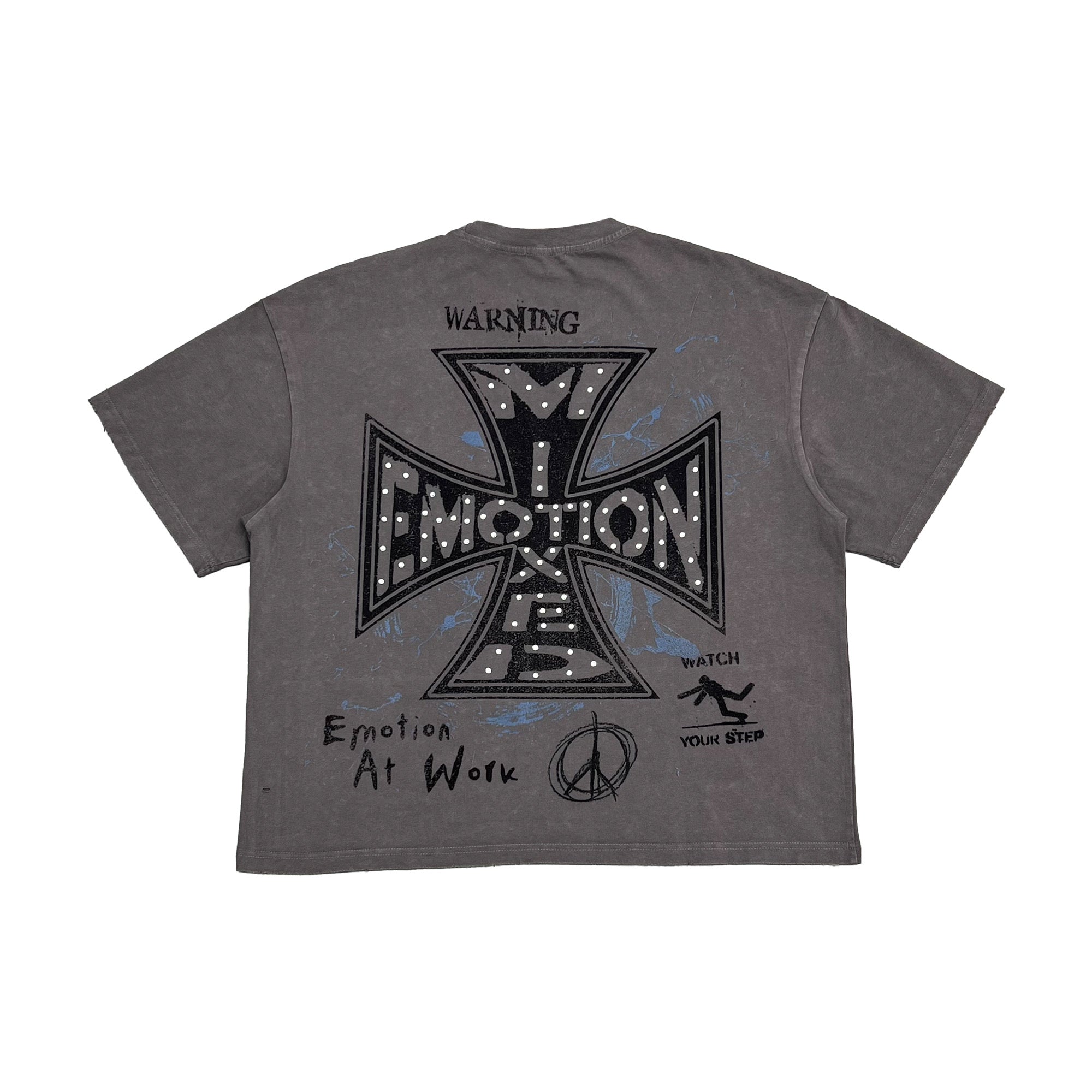 Mixed Emotions Grey “Friends” Tee