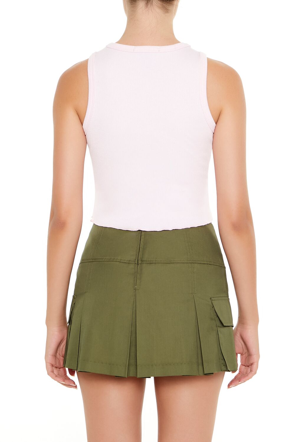 Lettuce-Edge Bow Tank Top