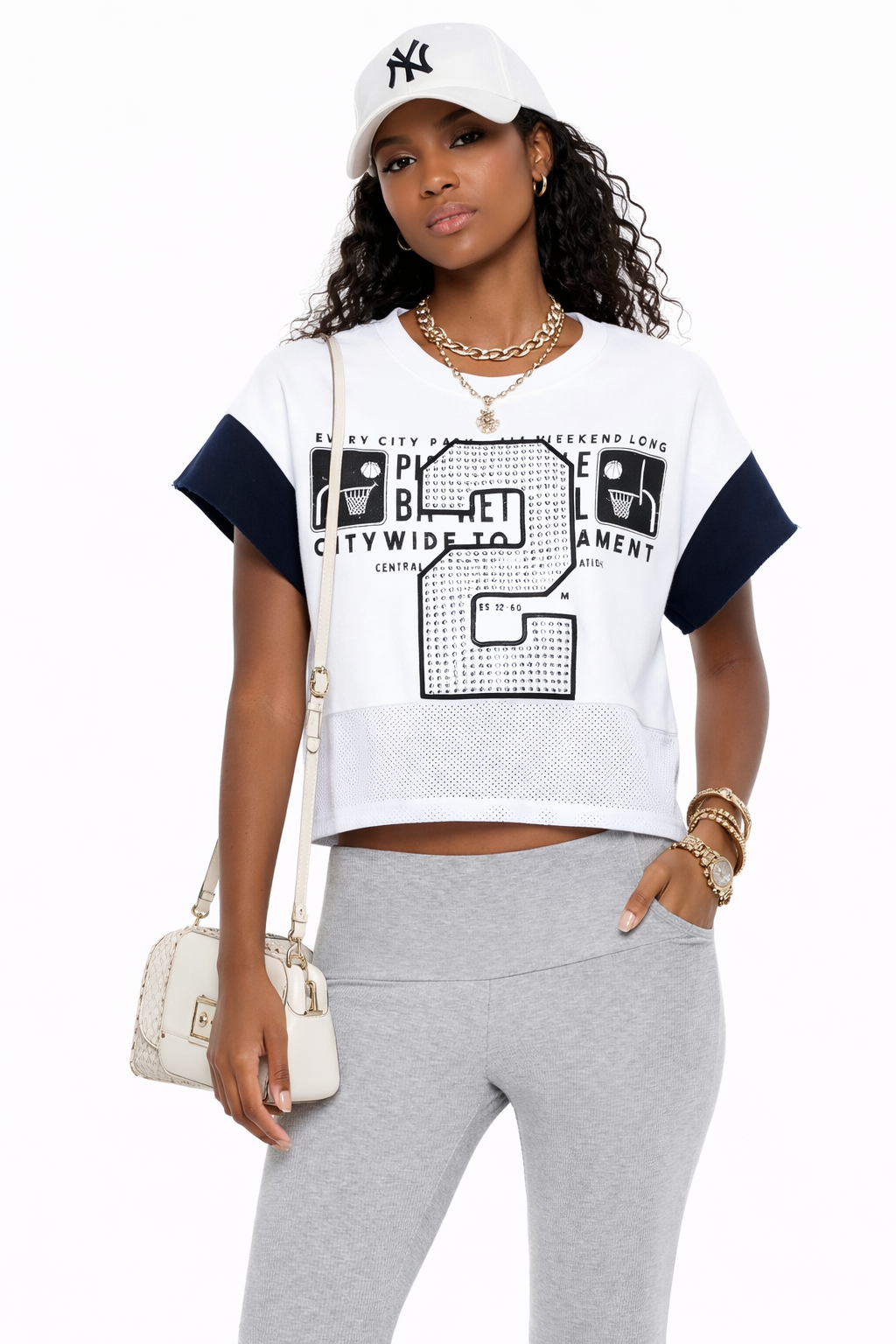 Fleece 2 Graphic Cropped Tee