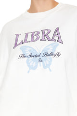 Libra The Social Butterfly Pullover