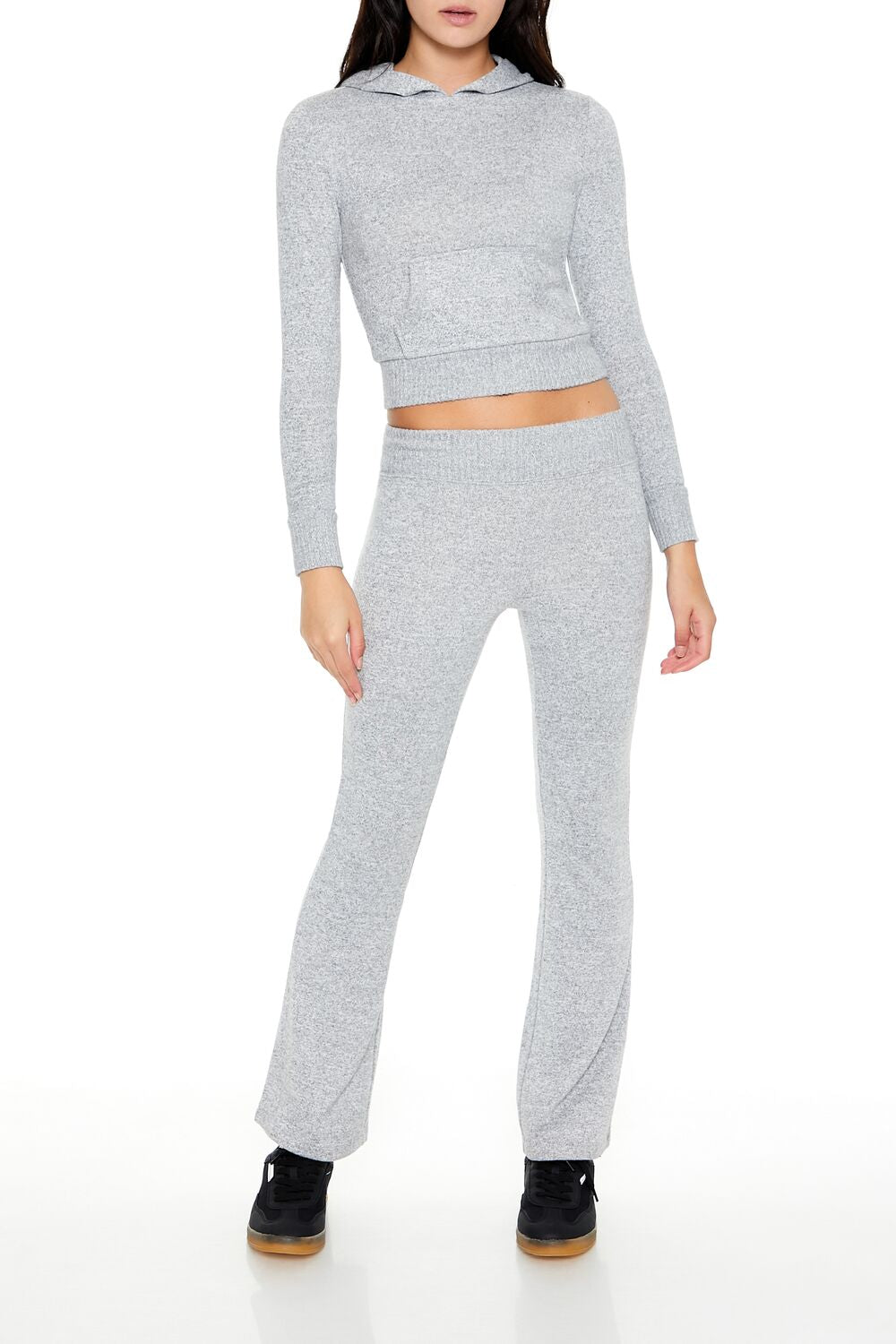 Mid-Rise Straight-Leg Pants