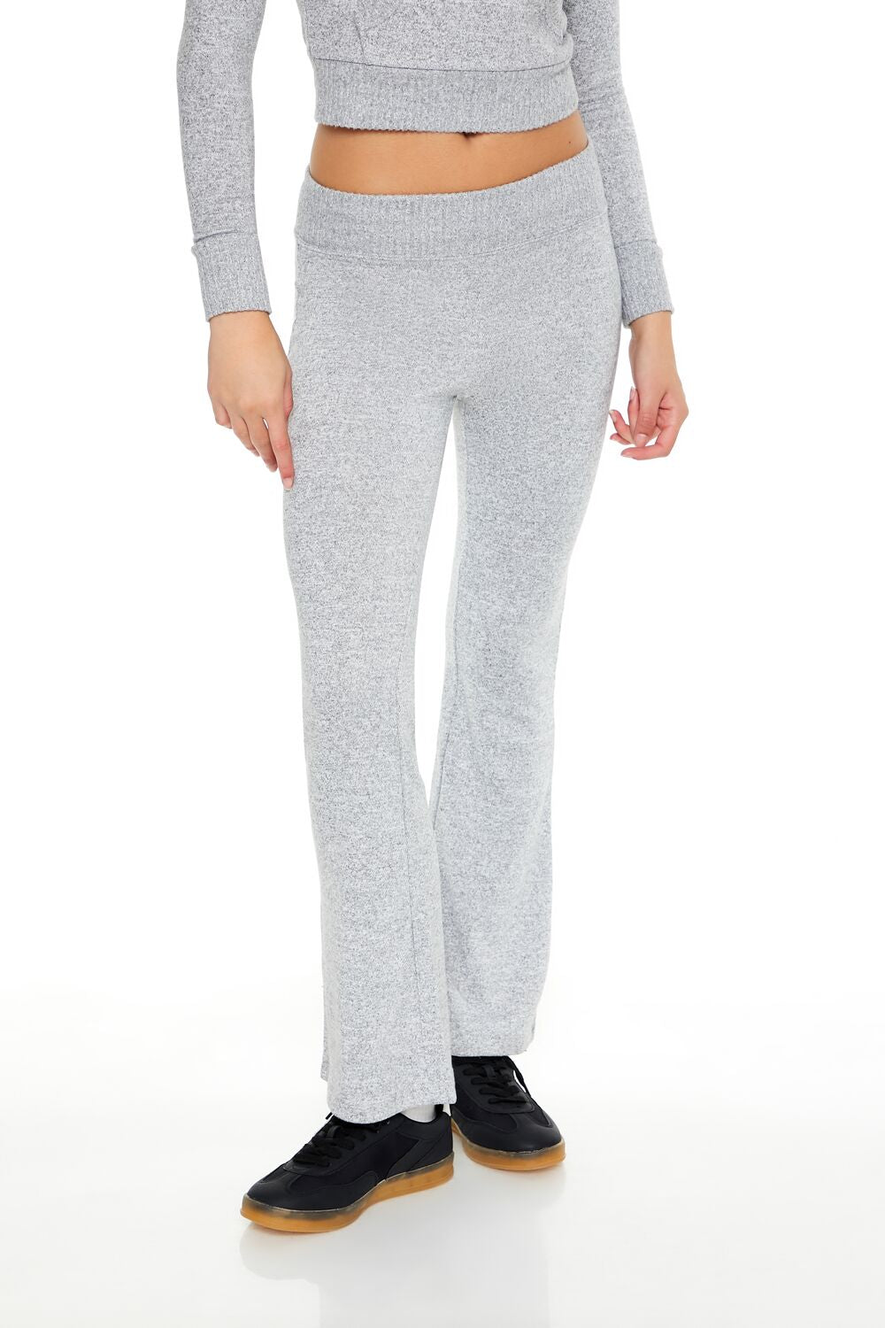 Mid-Rise Straight-Leg Pants