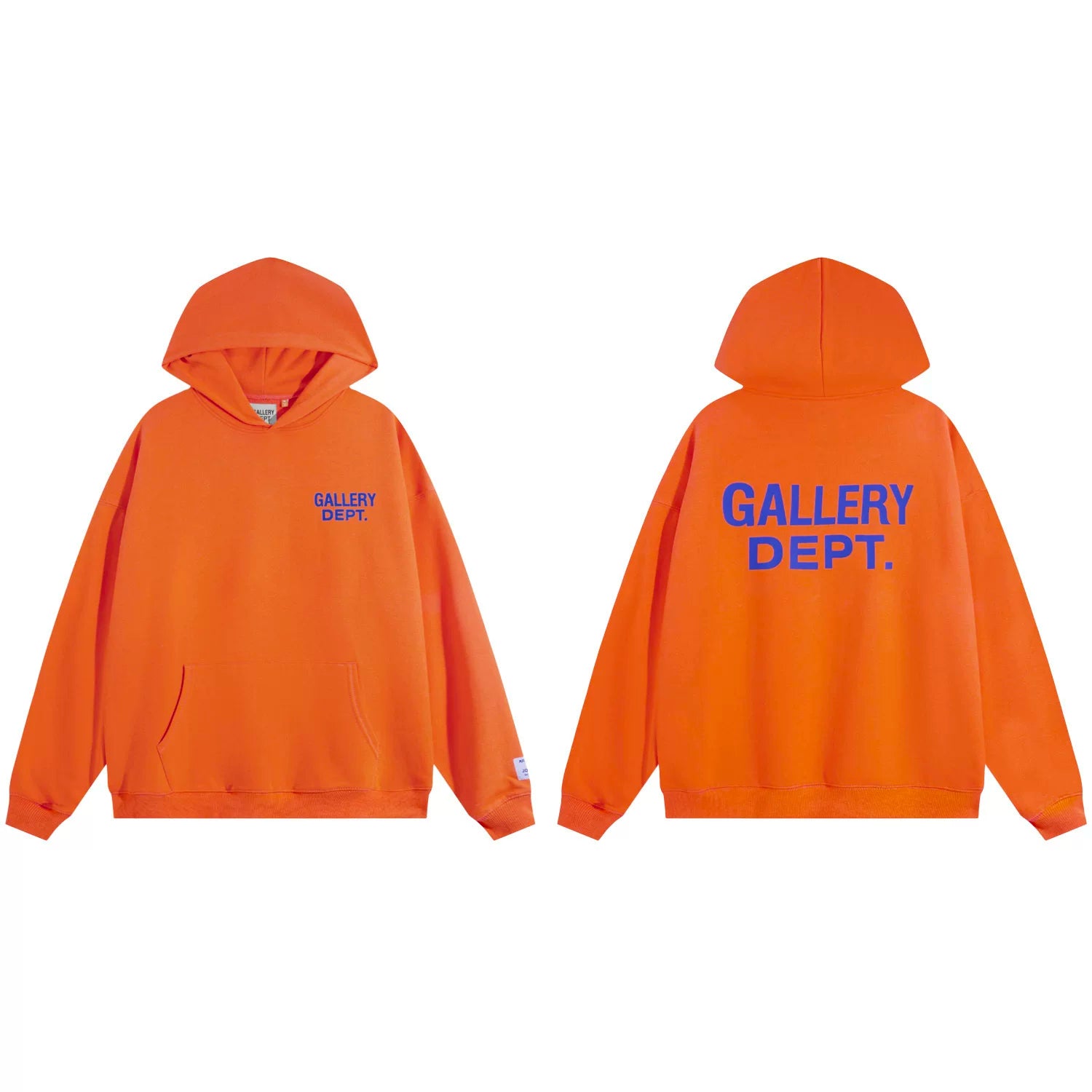 Gallery Dept. Front & Back Logo Pullover Hoodie – Royal Blue