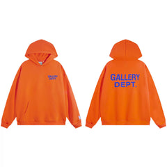 Gallery Dept. Front & Back Logo Pullover Hoodie – Royal Blue