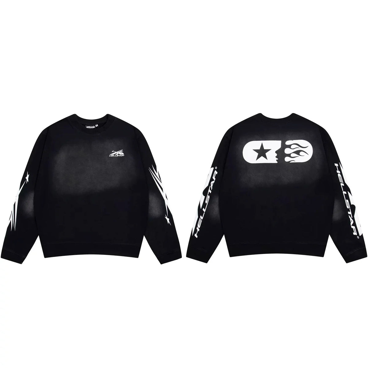 Hellstar Capsule Logo Sweatshirt black