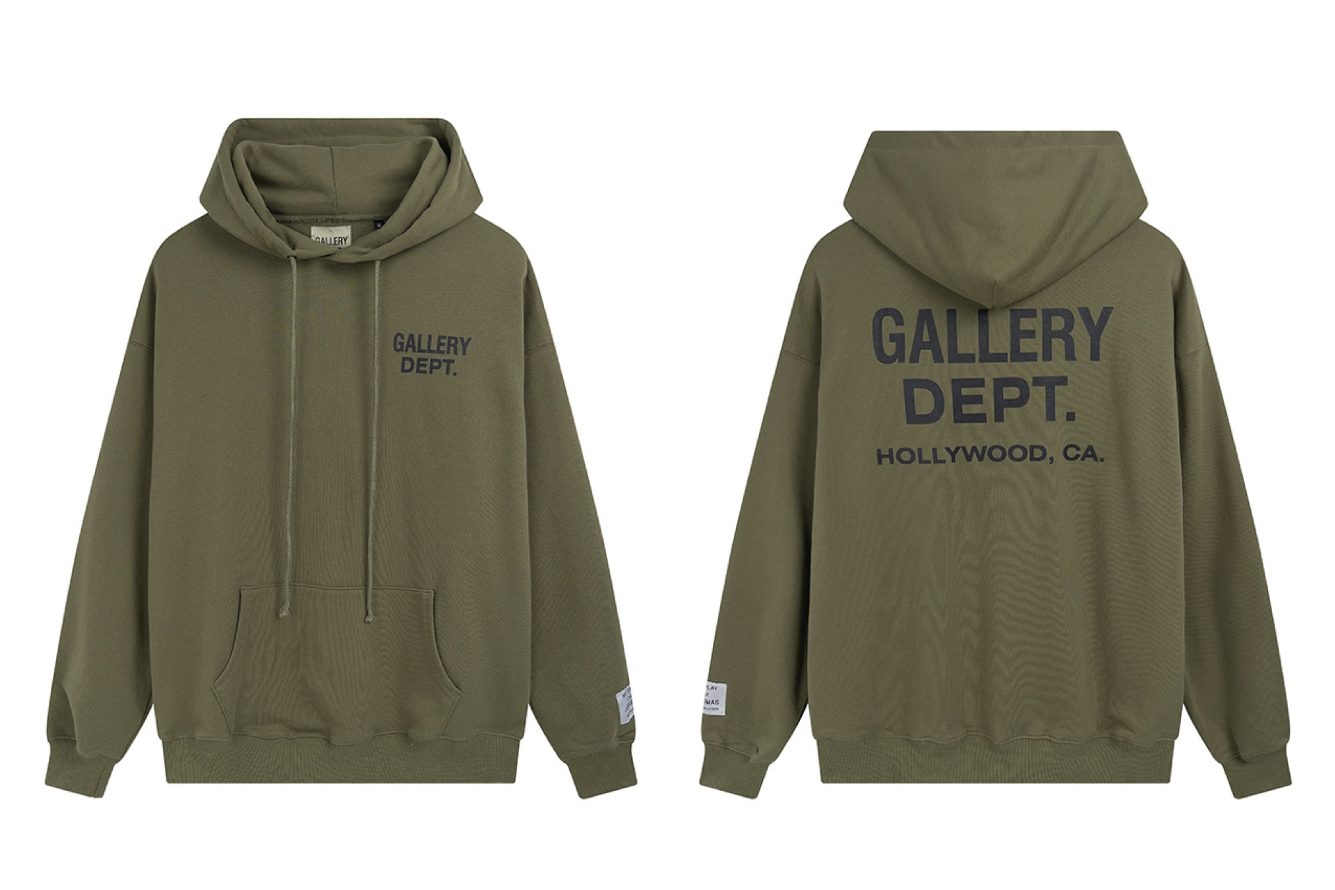 Gallery Dept. Charcoal Hollywood Souvenir Hoodie