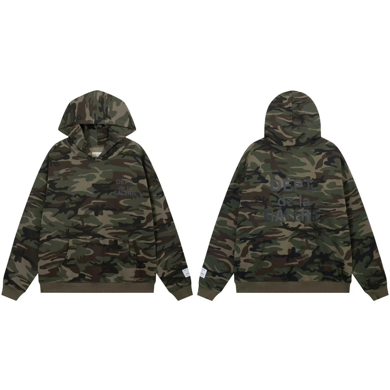 Gallery Dept. Desert Camo "Dépt. de la Galerie" Logo Hoodie