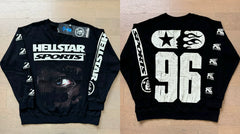 Hellstar Sports "98" Graphic Long Sleeve Tee - Black