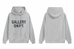Gallery Dept. Grey Printed Logo Hoodie
