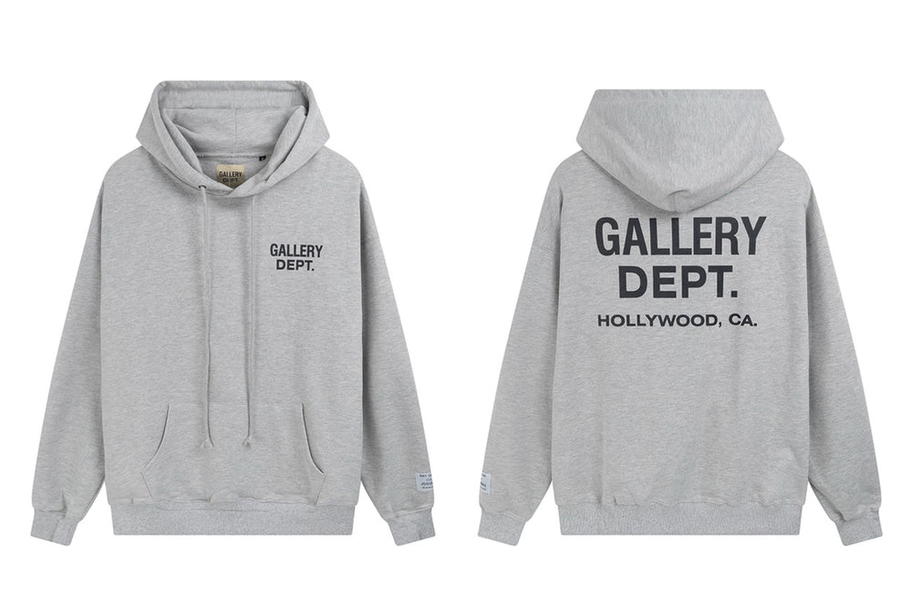 Gallery Dept. Light Grey Hollywood Souvenir Hoodie