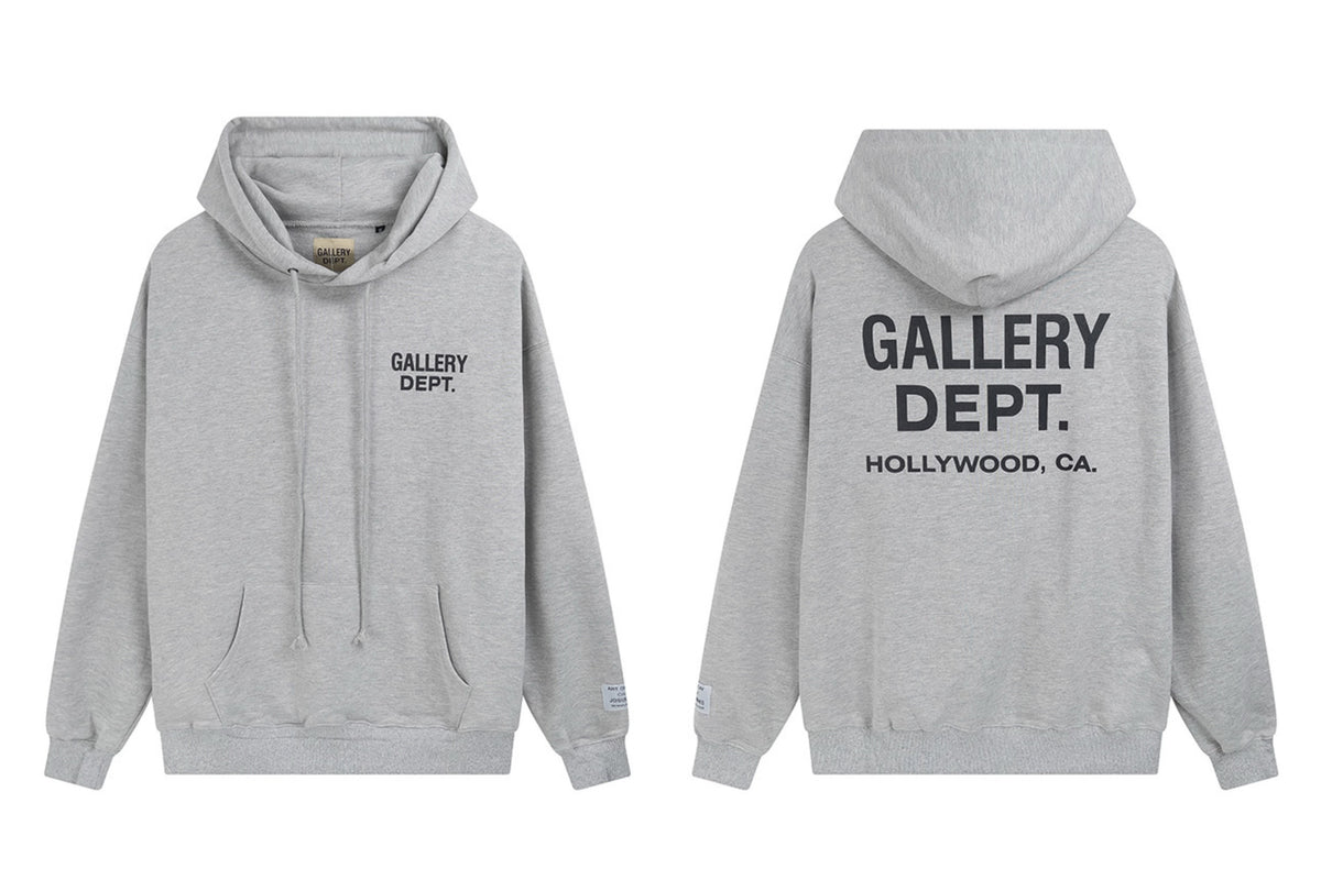 Gallery Dept. Light Grey Hollywood Souvenir Hoodie