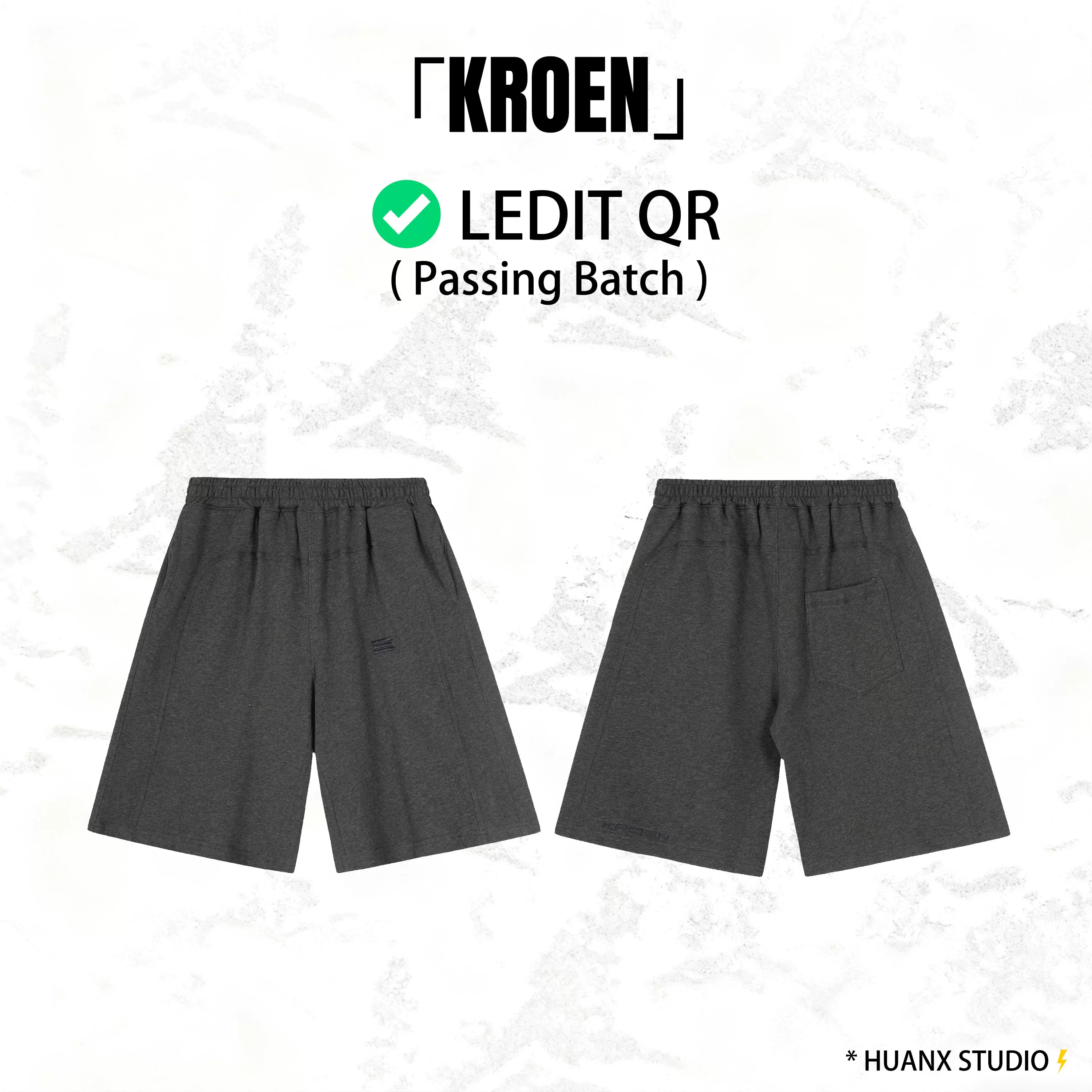 Kroen Embroidered Basic Shorts \