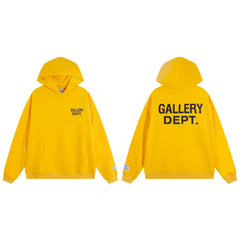Gallery Dept. Tonal Logo Pullover Hoodie – Black