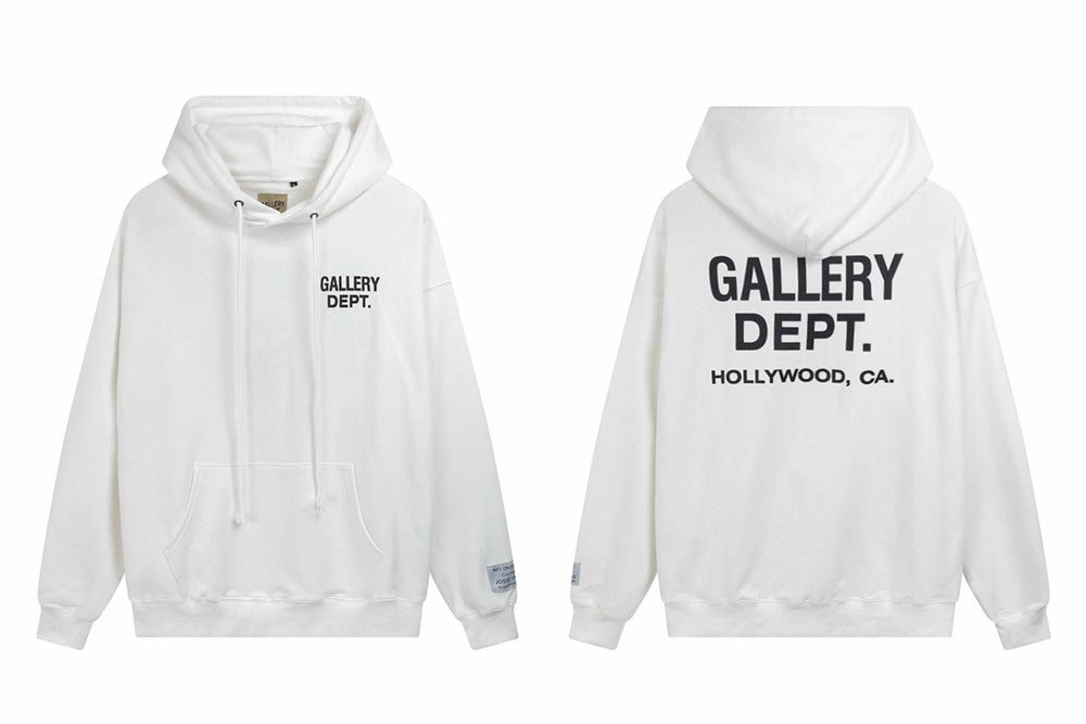 Gallery Dept. Cream Hollywood Souvenir Hoodie