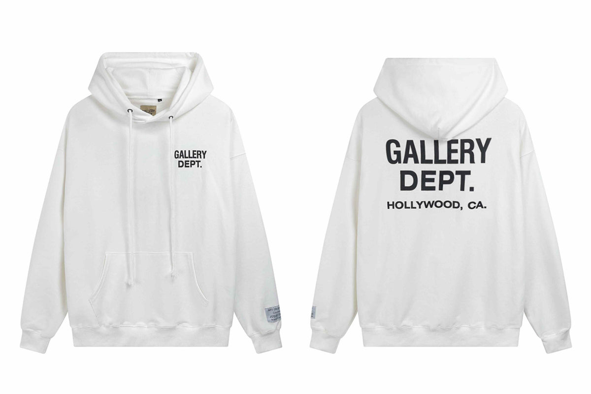 Gallery Dept. Cream Hollywood Souvenir Hoodie