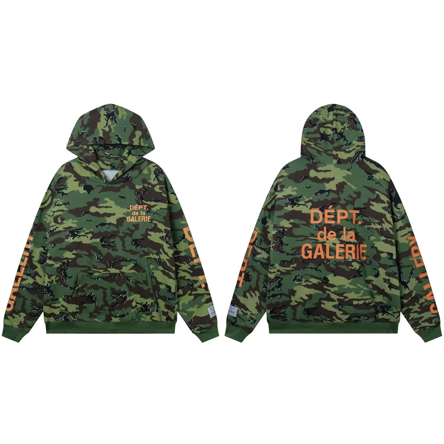 Gallery Dept. Tiger Camo French Logo Hoodie