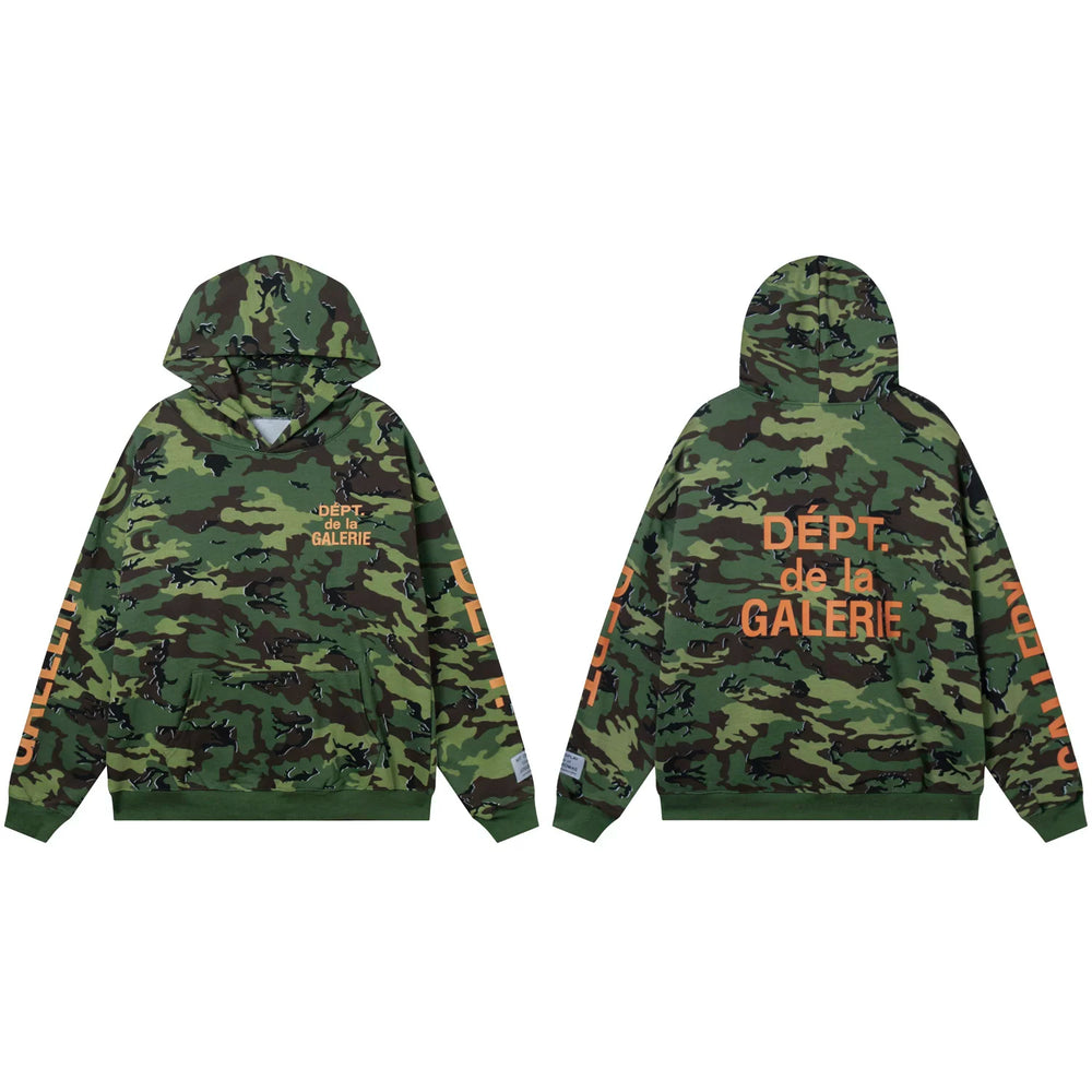Gallery Dept. Tiger Camo French Logo Hoodie