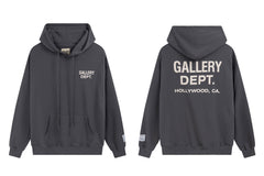Gallery Dept. Charcoal Hollywood Souvenir Hoodie