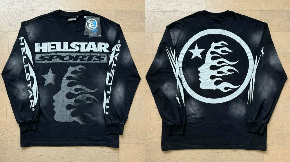 Hellstar Sports Vintage Long Sleeve Tee - Black