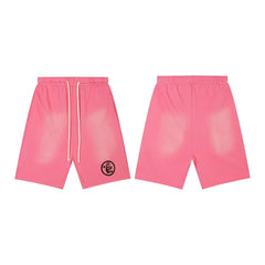 Hellstar Minimalist Star Logo Shorts pink