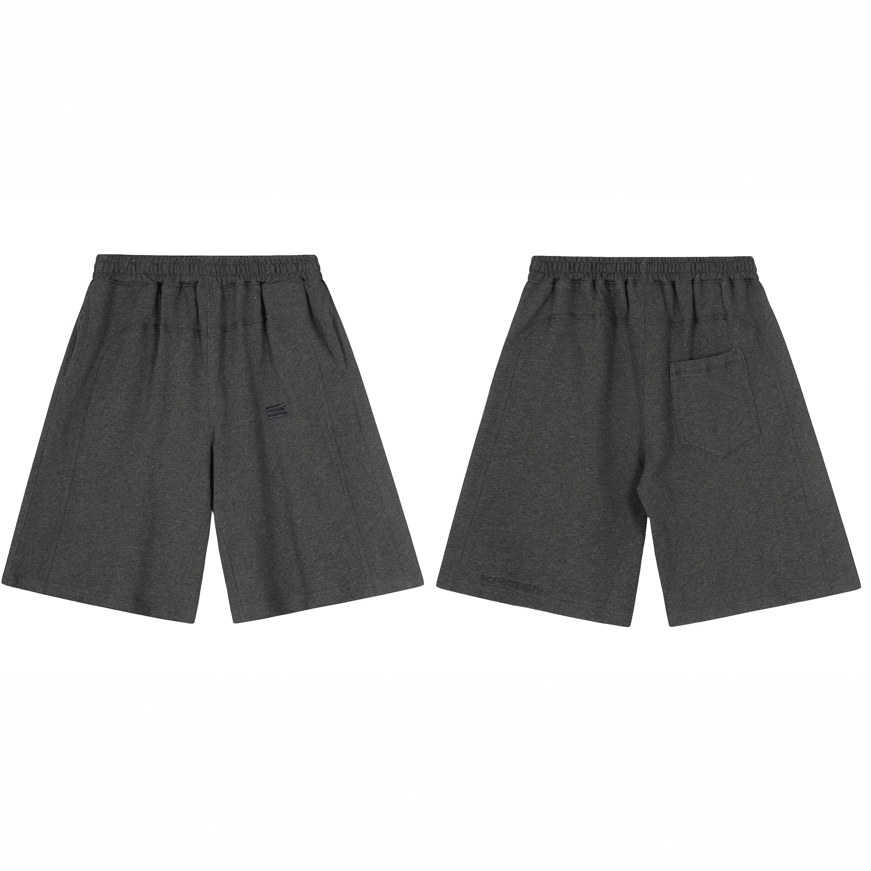 Kroen Embroidered Basic Shorts \