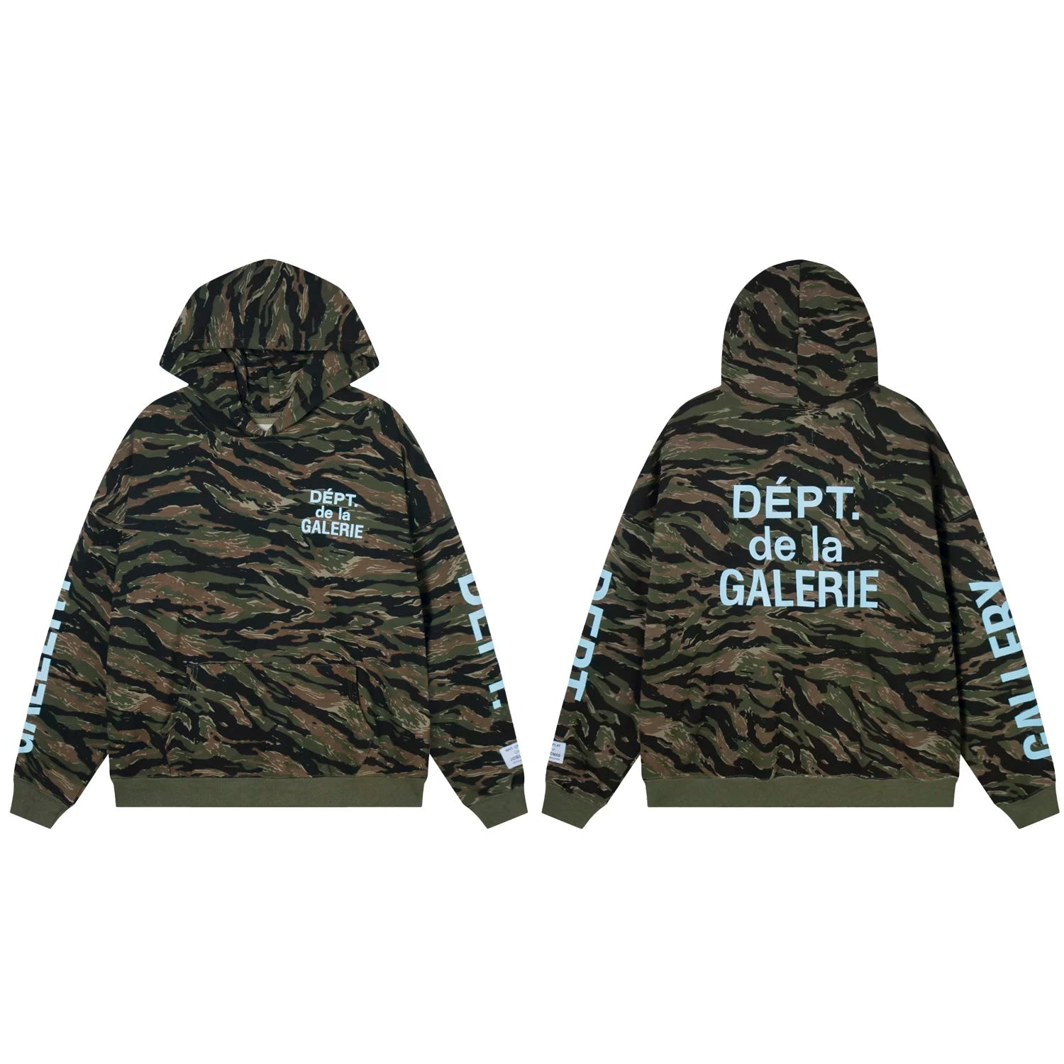 Gallery Dept. Tiger Camo French Logo Hoodie