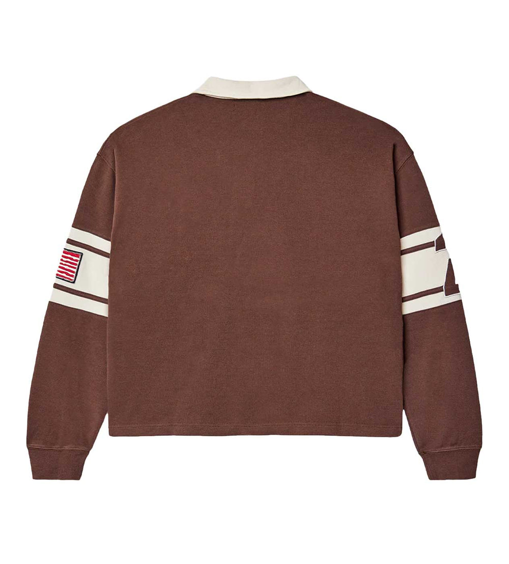 Vale Forever Chocolate Derby Rugby L/S Brown