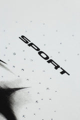 Hellstar Sport Blur Arrow White Tee
